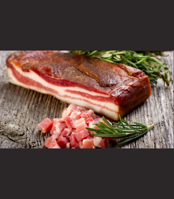 Lard fumé à cuire au détail