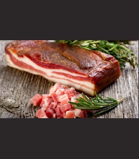 Lard fumé à cuire au détail