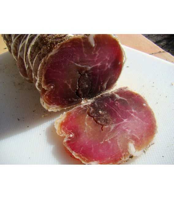 Faux-filet de porc séché maison au sel de Guérande