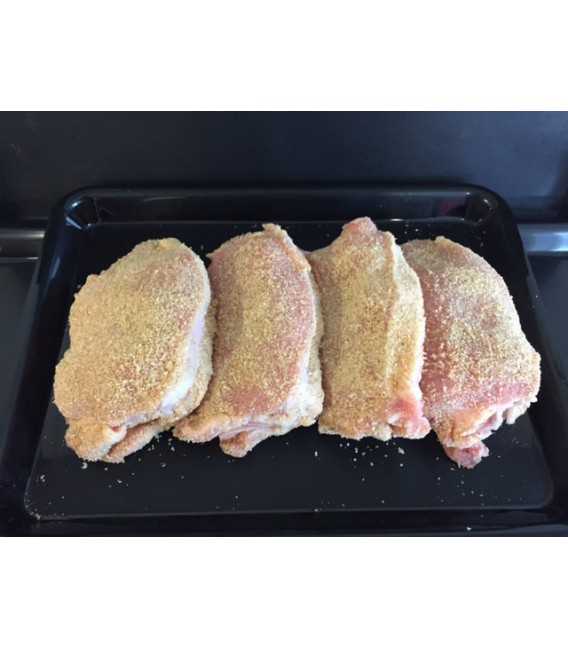 Cordon bleu de porc maison