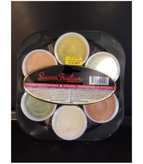 Sauce traiteur assiette