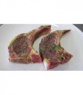 Côtelette d'agneau marinée