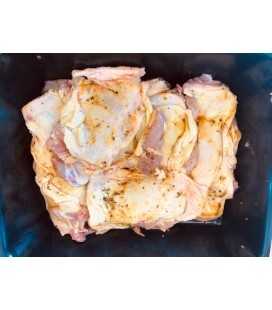 Cuisse de poulet désossée marinée