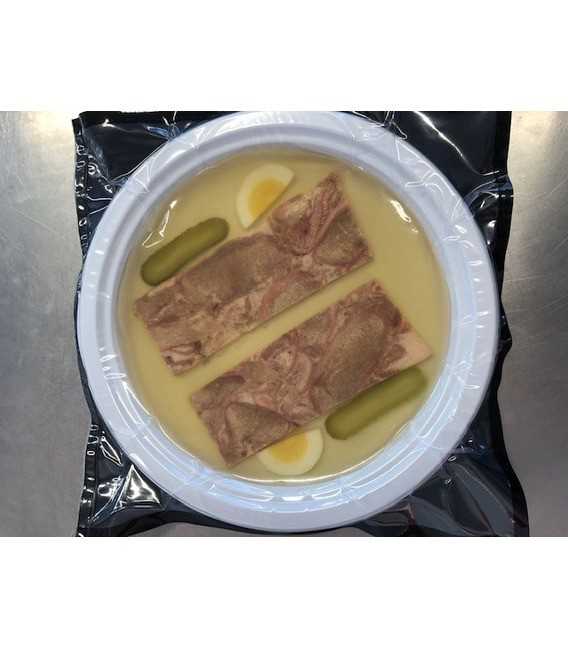 Assiette de gelée de ménage